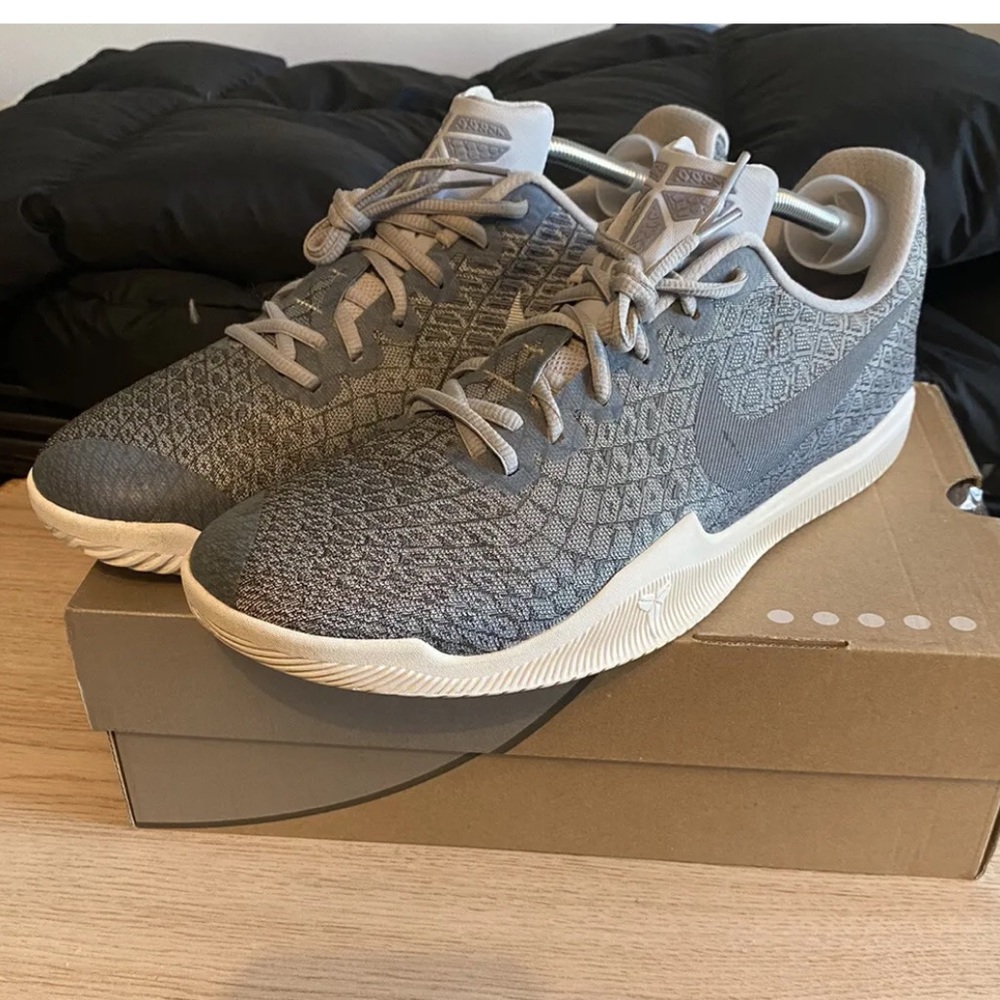🔥Nike Kobe Mamba Instinct Pure Platinum Gray Athletic Sneakers -Men Size 13 - Picture 10 of 12